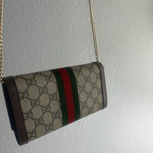 Gucci Wallet with Chain Original - Picture 1 of 7